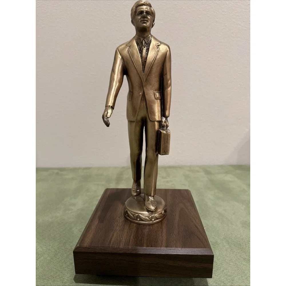 Vintage Metal Salesman Trophy Ameri-craft Retro Decor